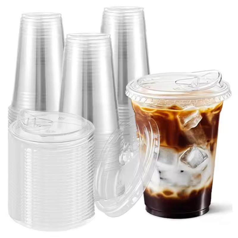 10pc Disposable PET Plastic Cu - Lemon Tea Coffee recensione e prezzo