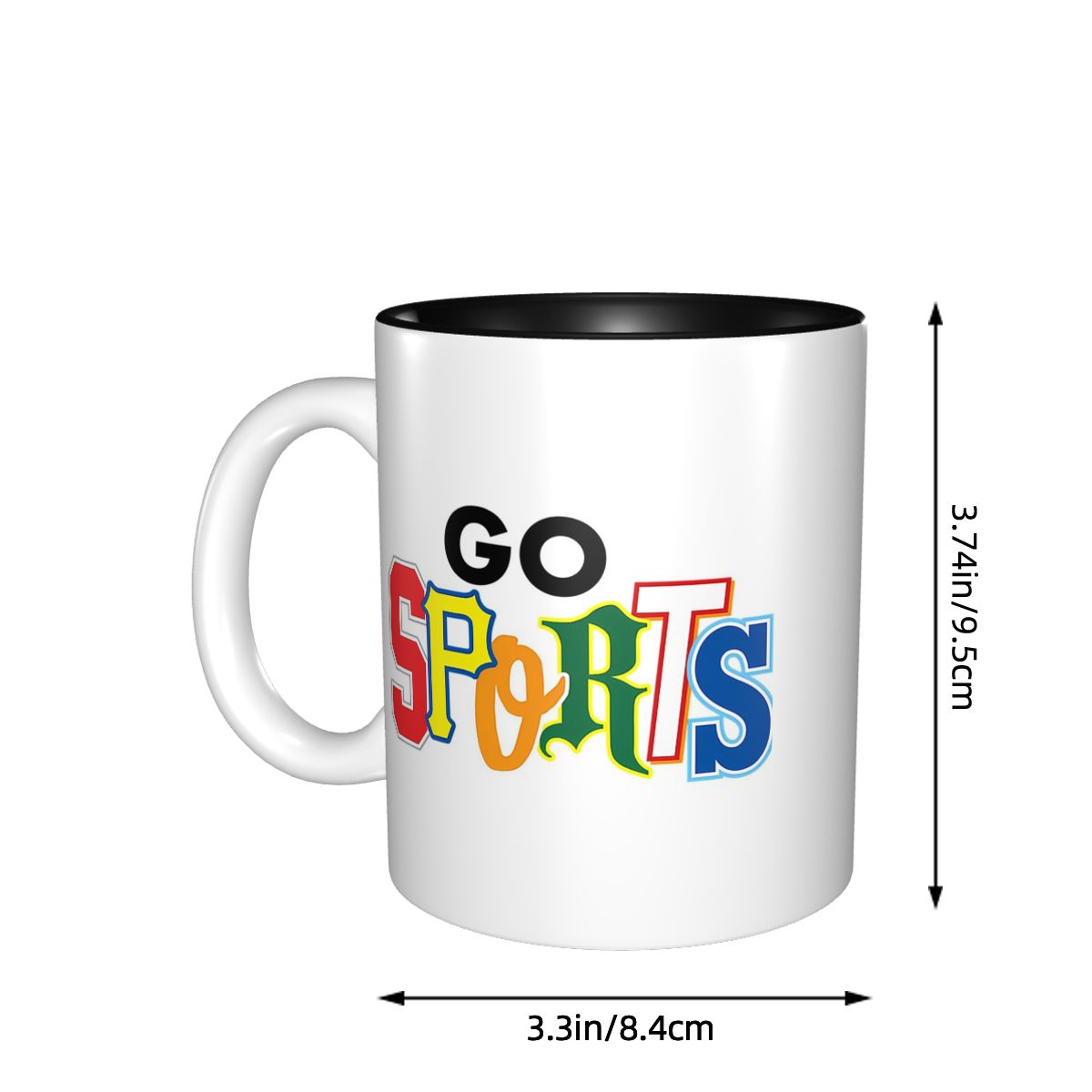 Go Sports Different Font Style - Coffee Tea Difference recensione e prezzo