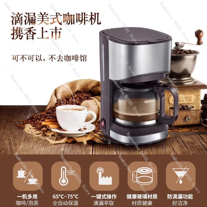 Compact Home Drip Coffee Maker - Coffee Tea Maker Combo recensione e prezzo