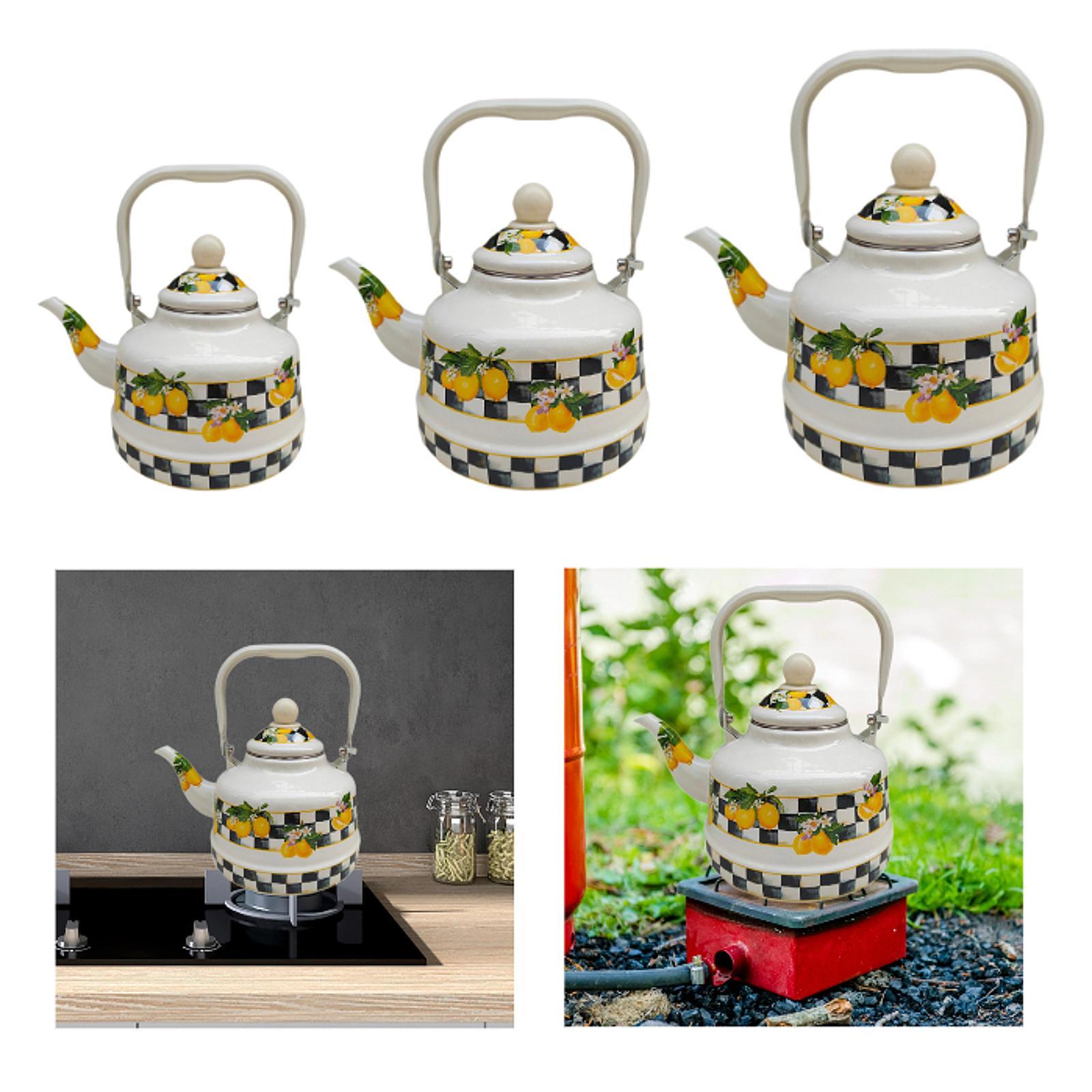 Unique Enamel Tea Kettle Bever - Lemon Tea Coffee recensione e prezzo