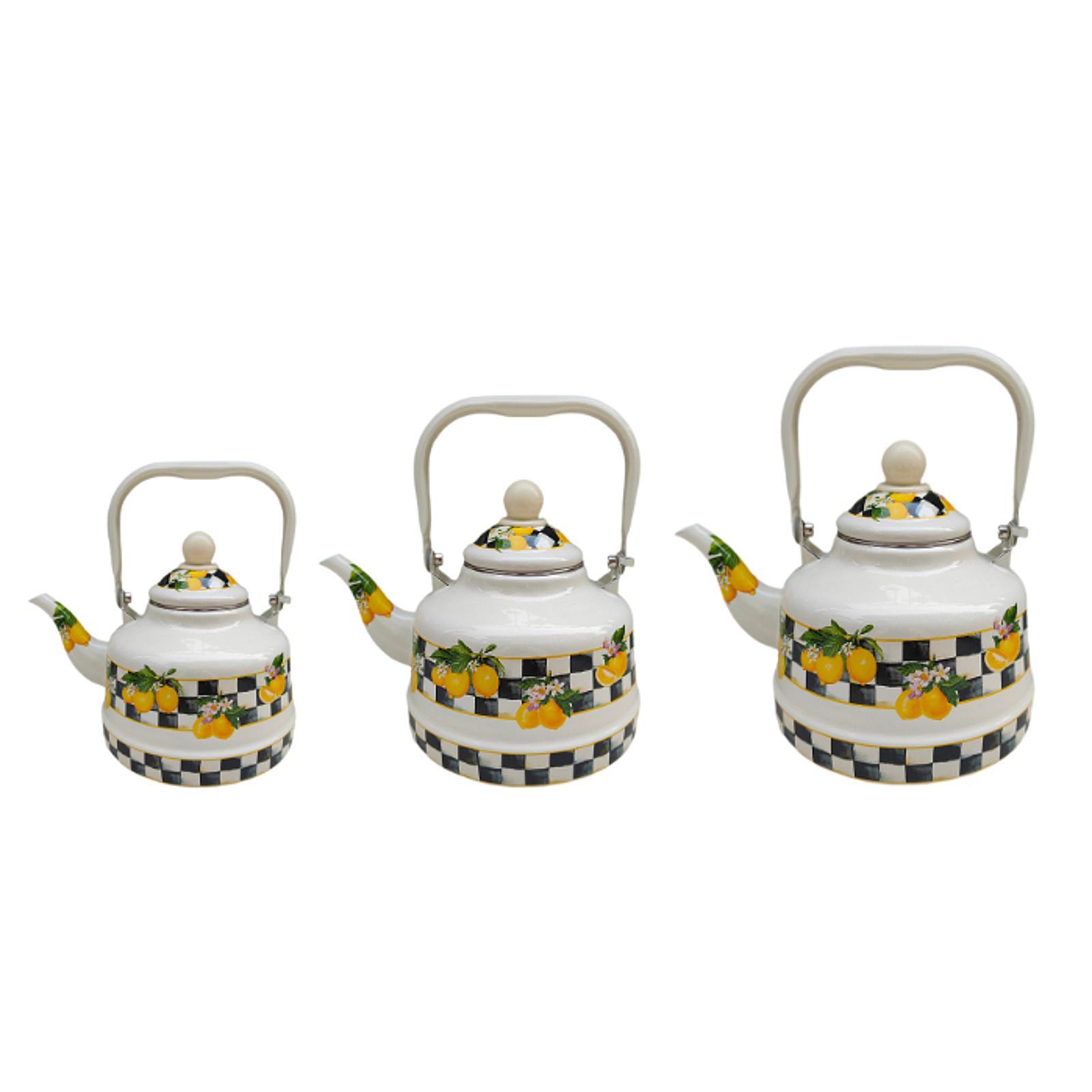 Unique Enamel Tea Kettle Bever - Lemon Tea Coffee recensione e prezzo