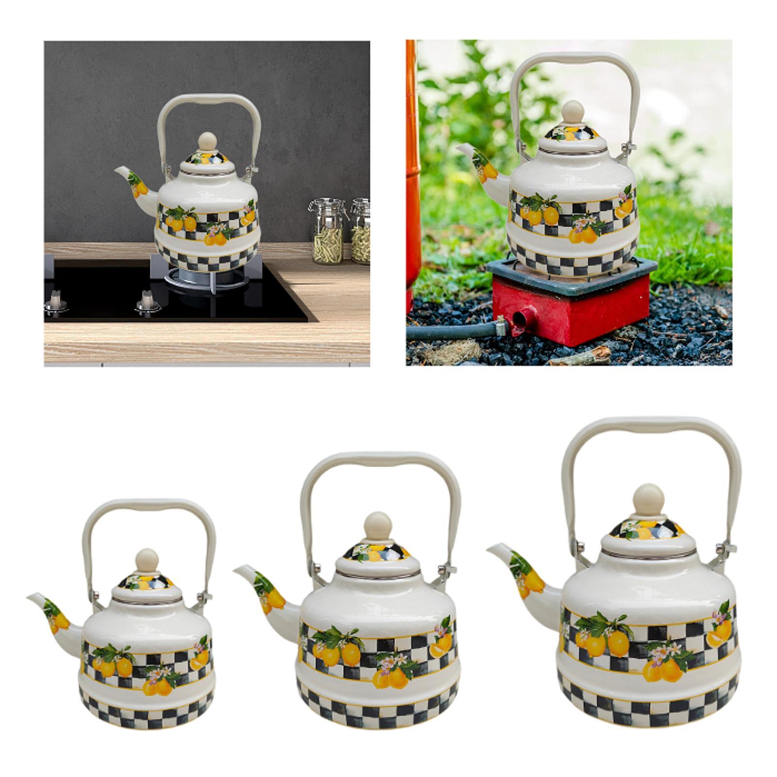 Unique Enamel Tea Kettle Bever - Lemon Tea Coffee recensione e prezzo