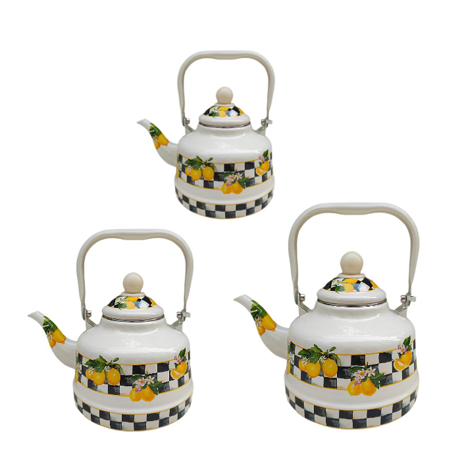 Unique Enamel Tea Kettle Bever - Lemon Tea Coffee recensione e prezzo