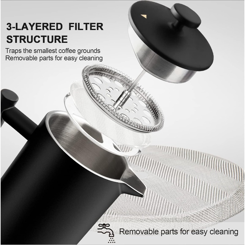 French Press Coffee Maker 34 O - French Press Coffee & Tea recensione e prezzo