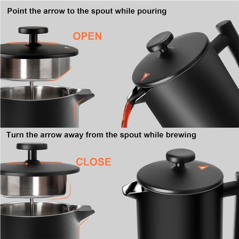 French Press Coffee Maker 34 O - French Press Coffee & Tea recensione e prezzo