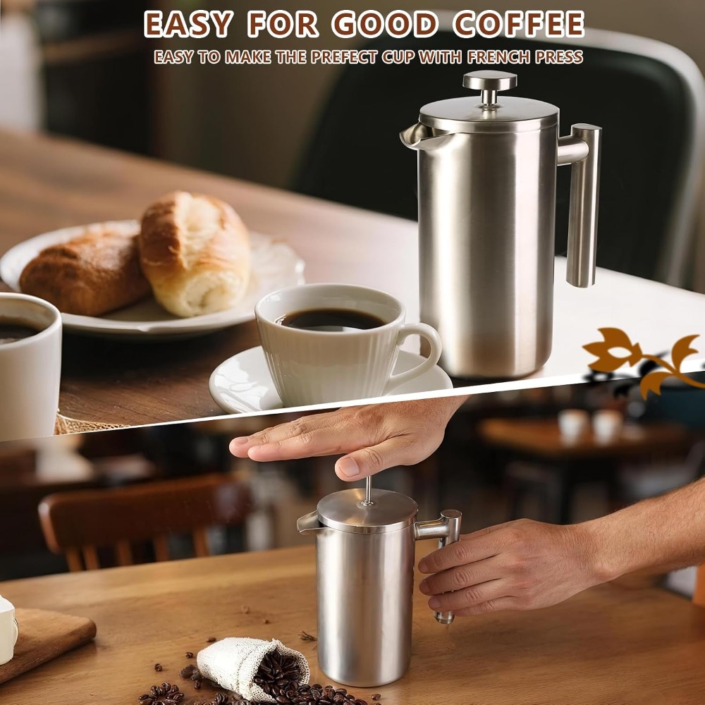 French Press Coffee Maker, 304 - French Press Coffee & Tea recensione e prezzo