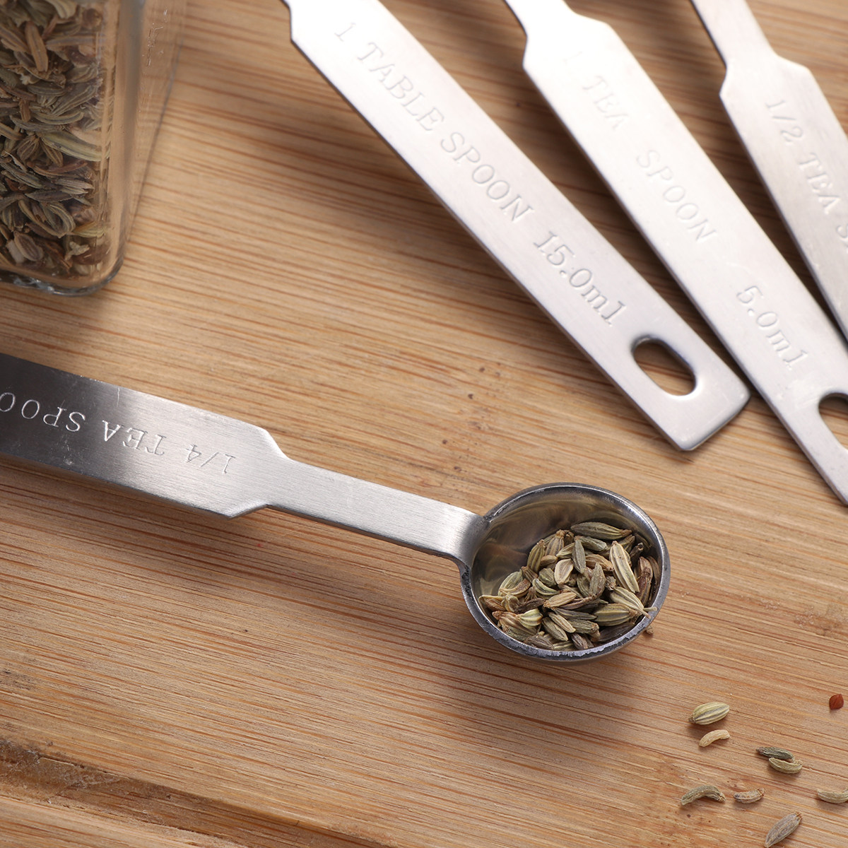 4Pcs Stainless Steel Measuring - Coffee Tea Difference recensione e prezzo