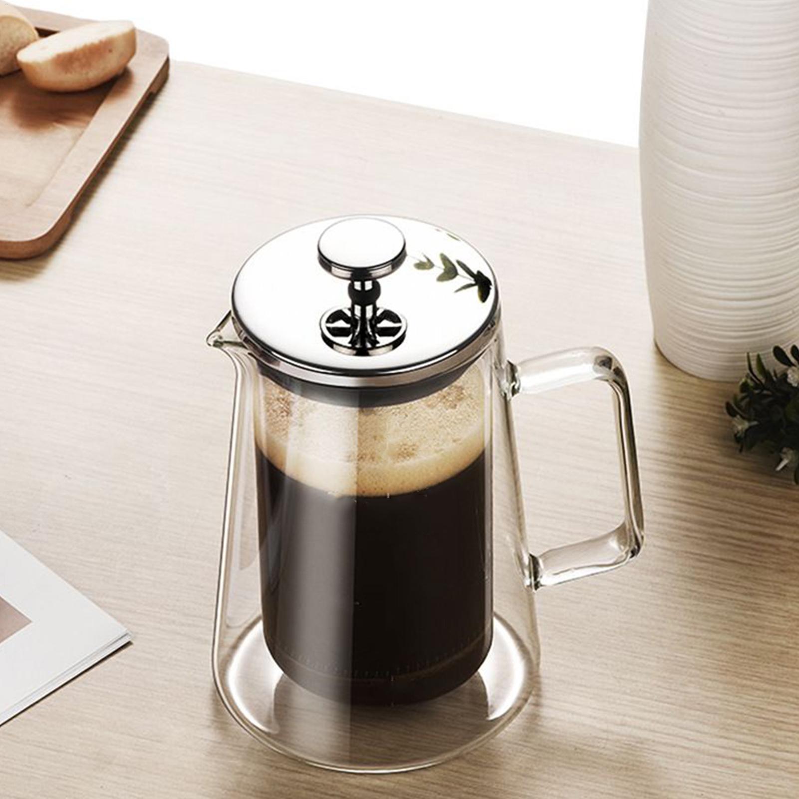 Coffee Presses Glass Stainless - French Press Coffee & Tea recensione e prezzo