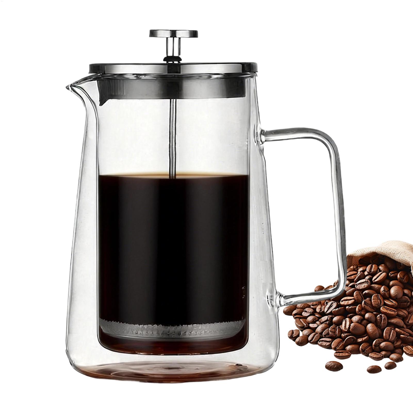 Coffee Presses Glass Stainless - French Press Coffee & Tea recensione e prezzo
