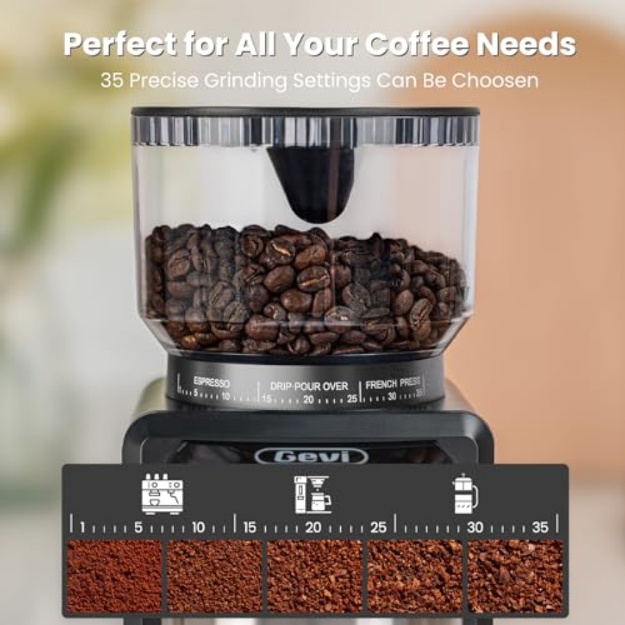 Coffee Grinder ElectricCoffee  - French Press Coffee & Tea recensione e prezzo