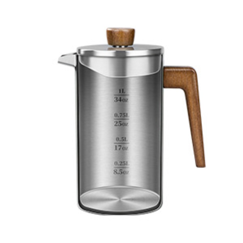 JUSTINLAU 1000ml Stainless Ste - French Press Coffee & Tea recensione e prezzo