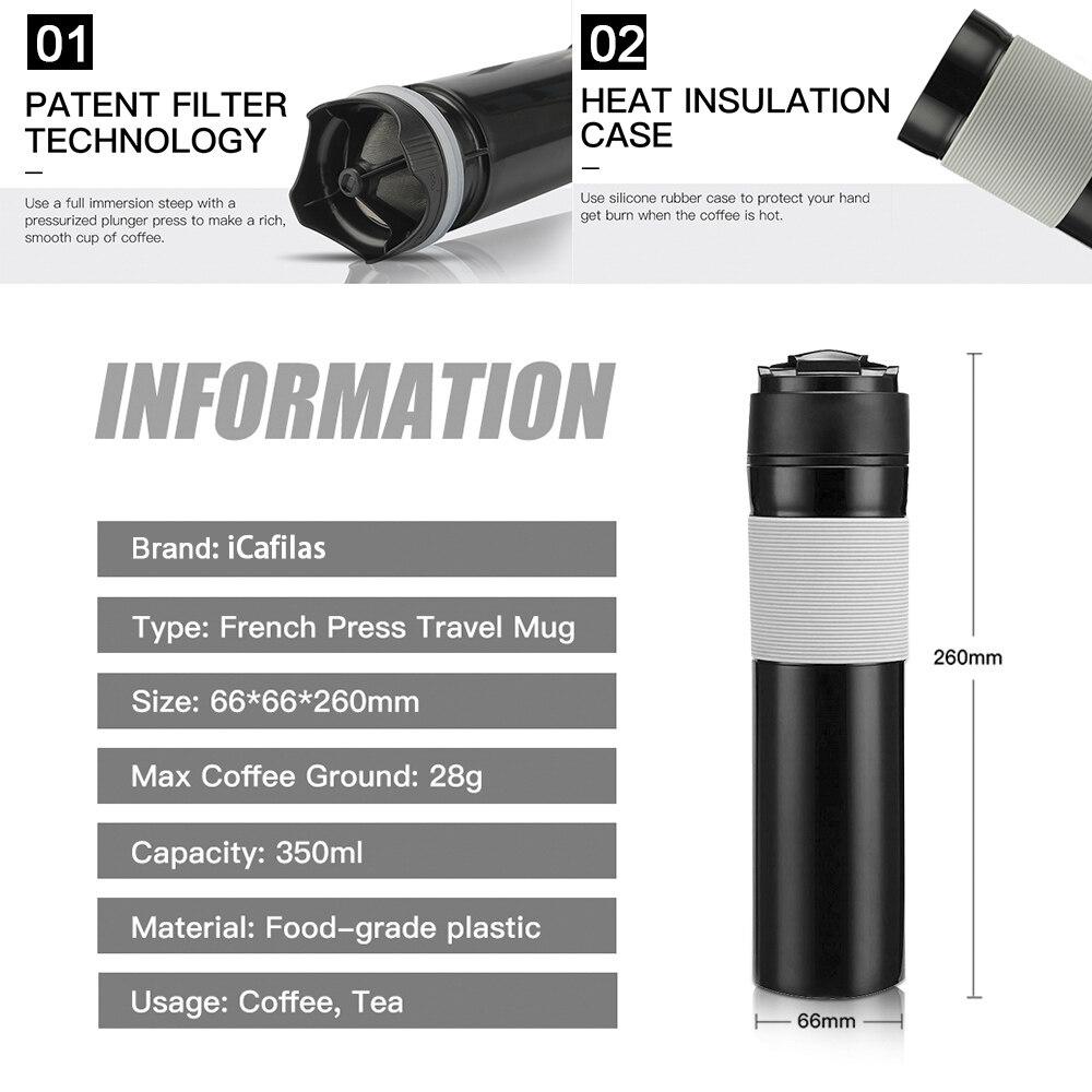 i Cafilas Portable French Pres - French Press Coffee & Tea recensione e prezzo