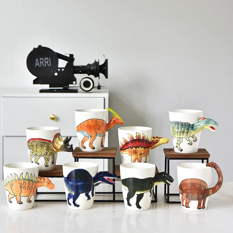 Dinosaur Shaped Water Cup Cute - Coffee Tea Difference recensione e prezzo