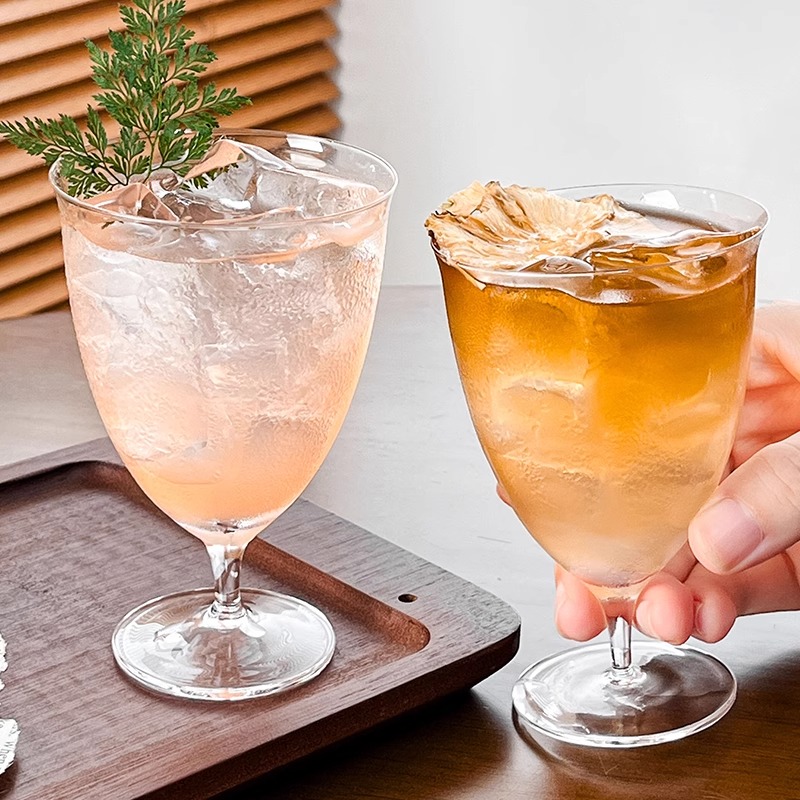 Simple High Foot Glass Cup Rev - Lemon Tea Coffee recensione e prezzo